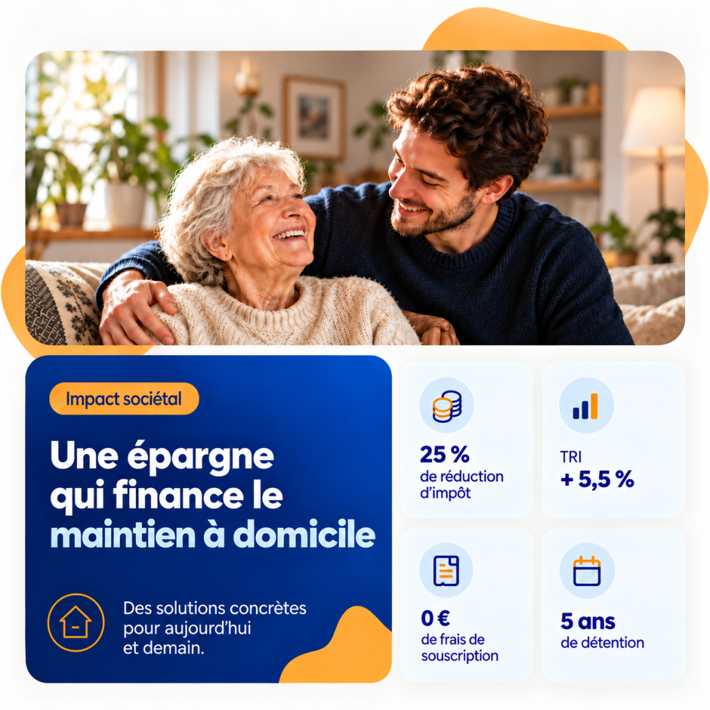 Epargne solidaire pour le maintien a domicile - Les 3 Colonnes