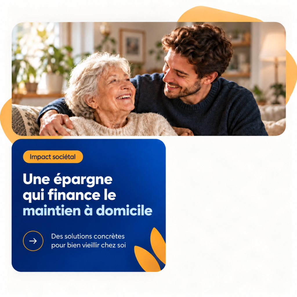 Une epargne pour bien vieillir chez soi - Les 3 Colonnes